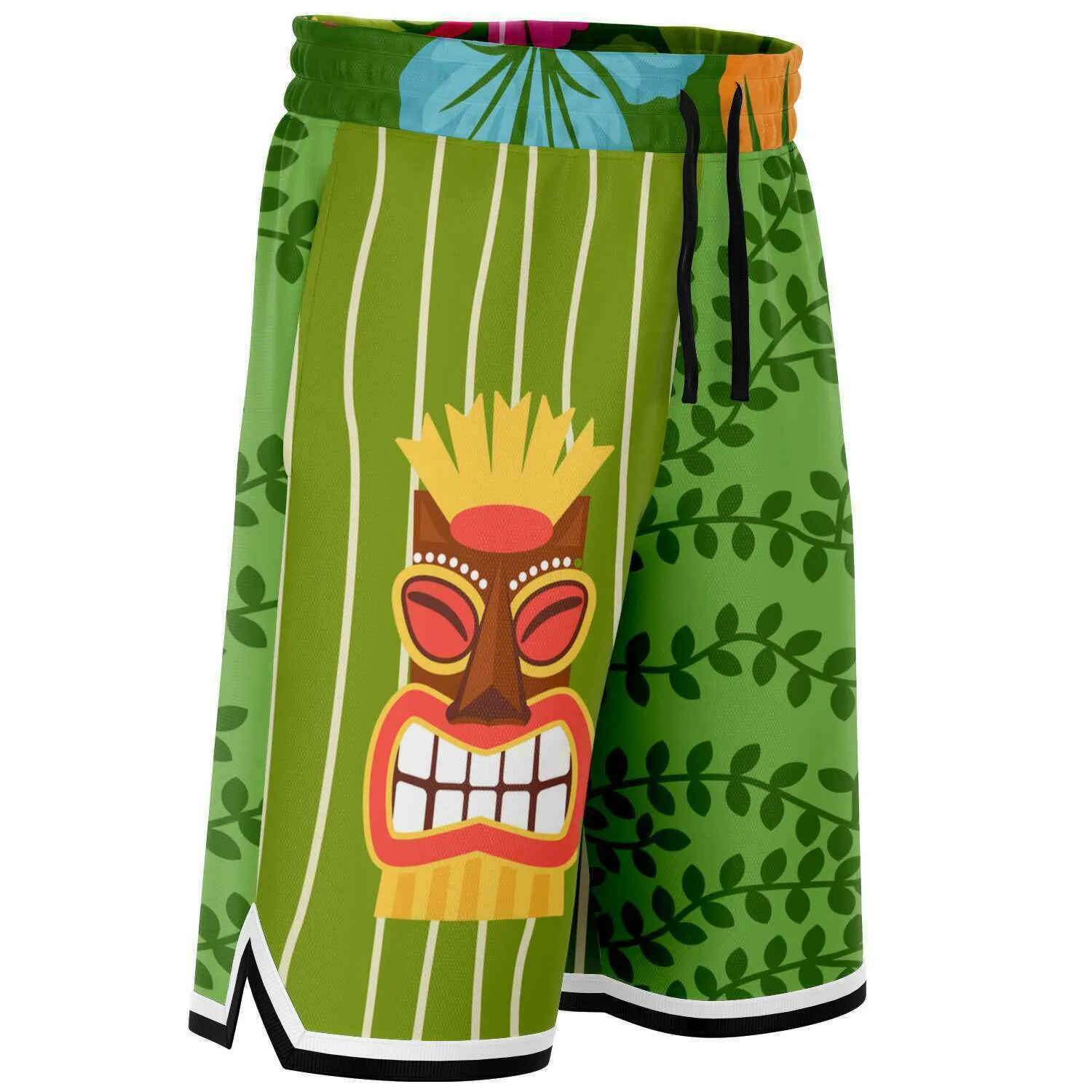 The Tiki God Unisex Basketball Shorts