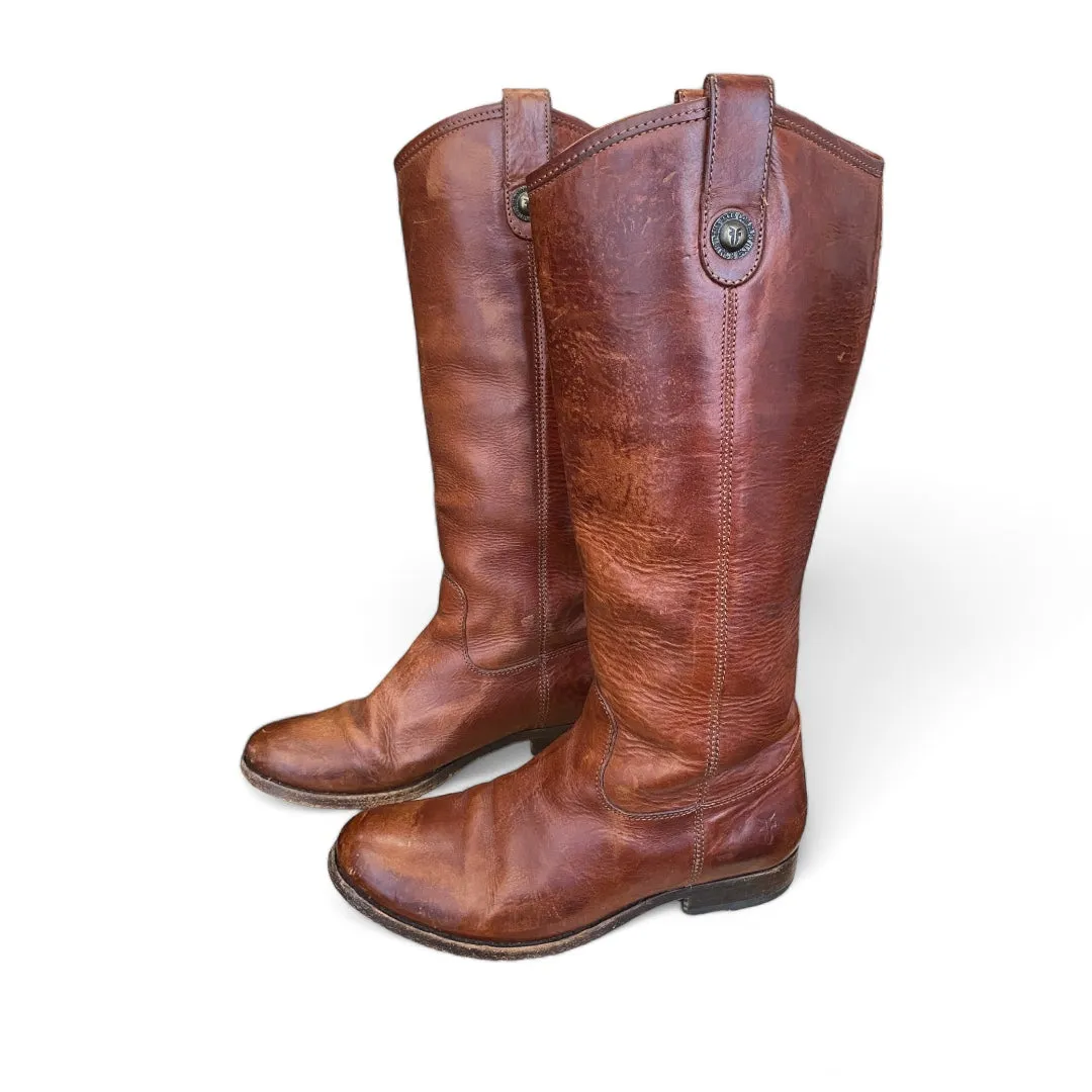 Vintage Frye Brown Riding Boots