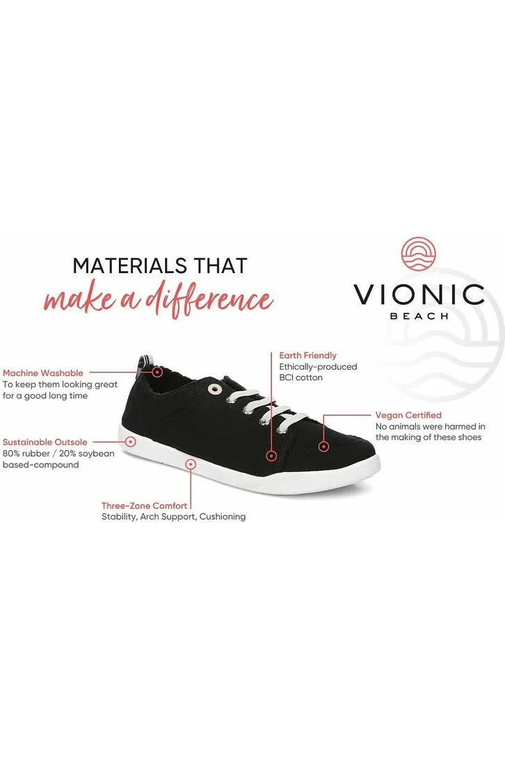 Vionic Venice Canvas Sneakers - Style Pismo CNVS