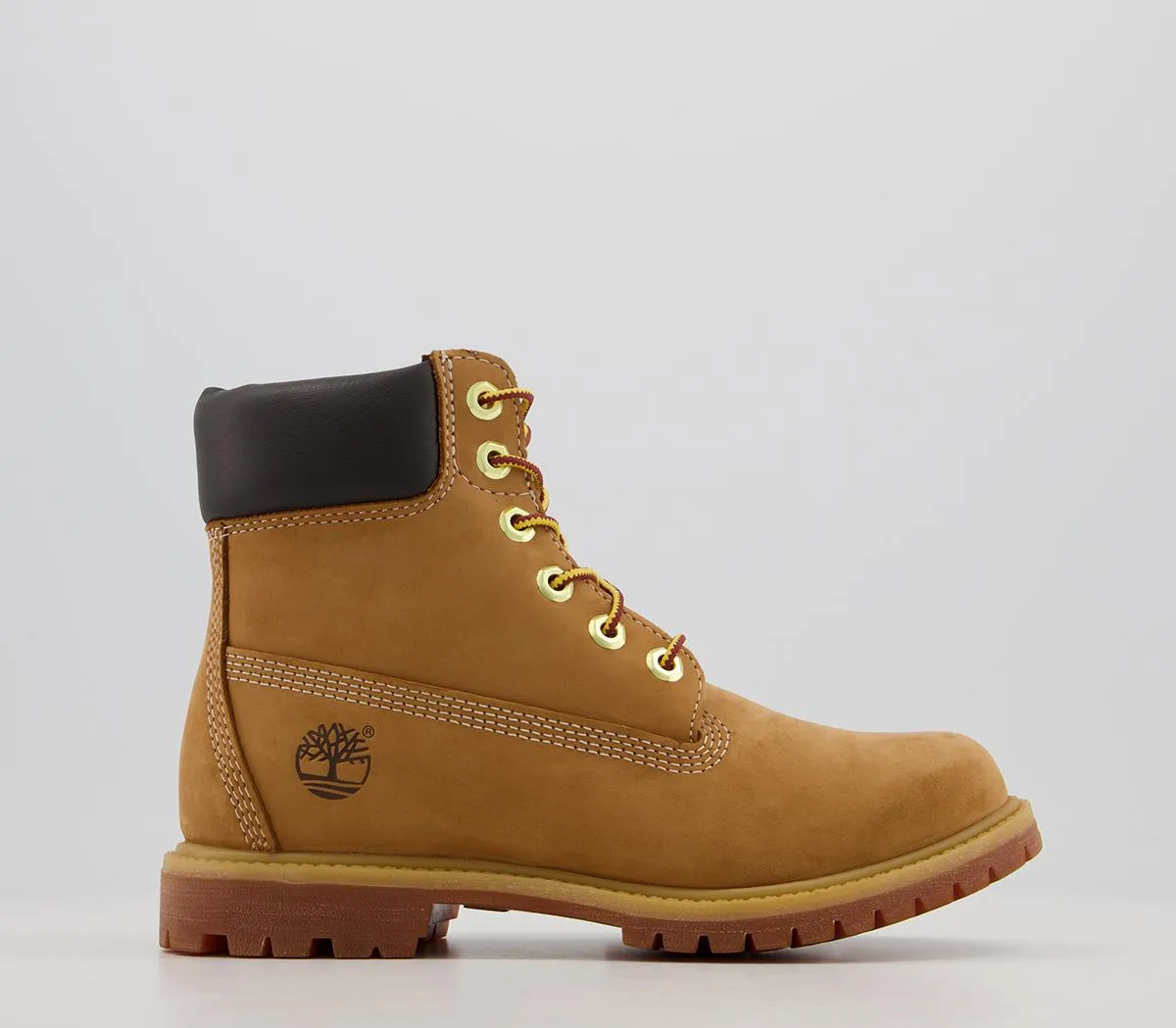 Womens Timberland Premium 6 Boot Wheat Nubuck